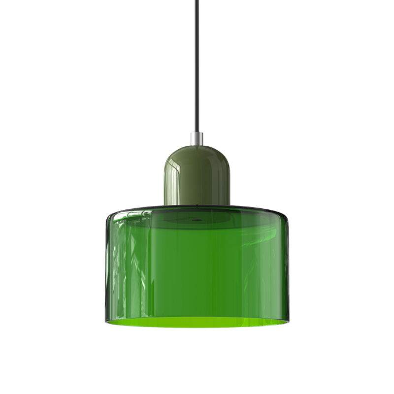 Bauhaus Glas LED Pendelleuchte 15cm