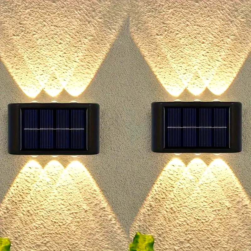 Wasserdichte Solar-LED-Wandleuchte | 1 Packung kaufen, 2 bekommen