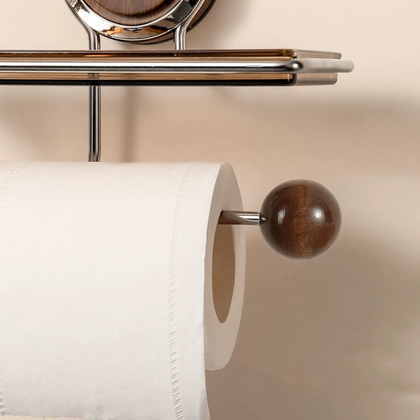 Toilettenpapierhalter aus Edelstahl ohne Bohren | Kaufen Sie 1 und erhalten Sie 2