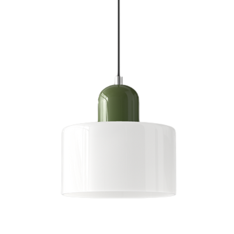 Bauhaus Glas LED Pendelleuchte 15cm