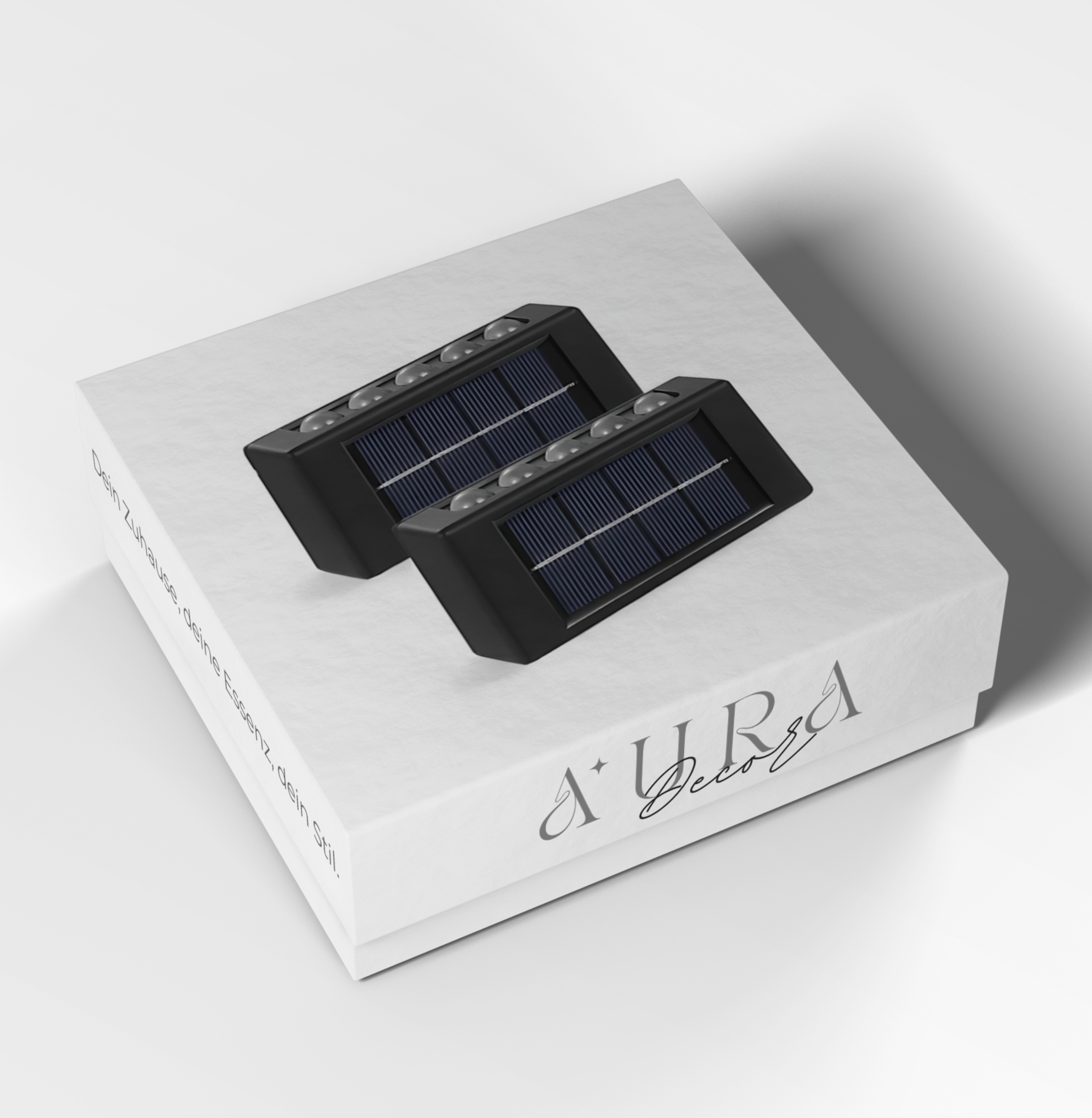 Wasserdichte Solar-LED-Wandleuchte | 1 Packung kaufen, 2 bekommen