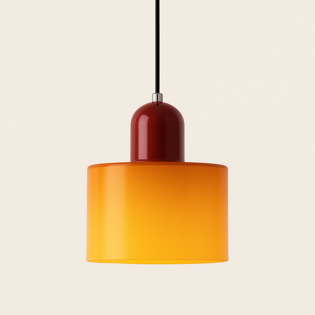 Bauhaus Glas LED Pendelleuchte 15cm