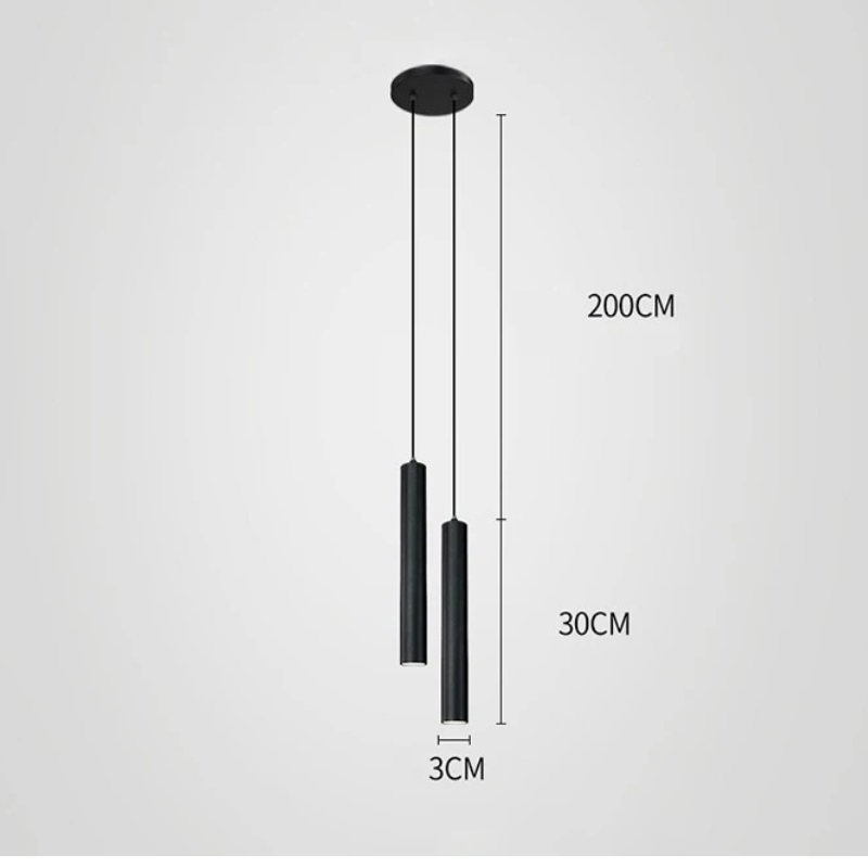 Moderne nordische LED-Pendelleuchte