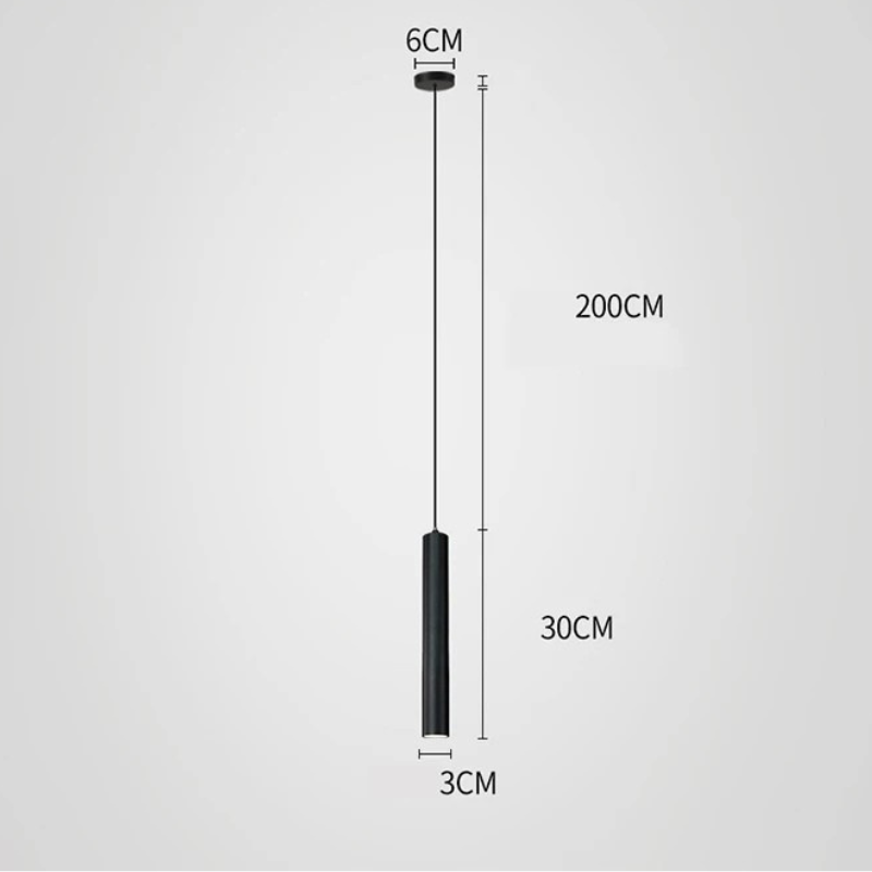 Moderne nordische LED-Pendelleuchte