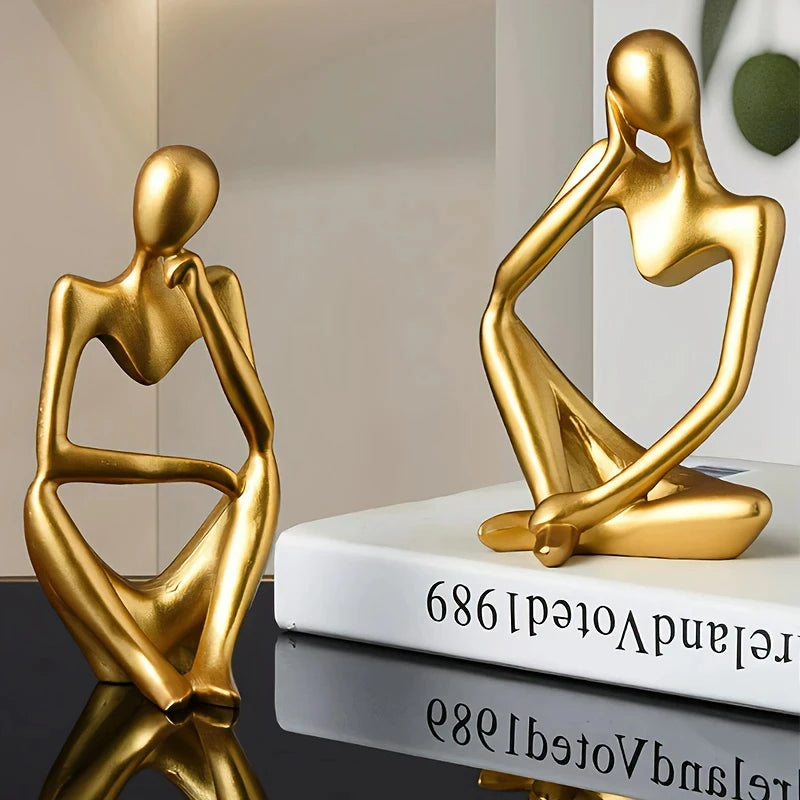 Abstrakte nordische Skulptur