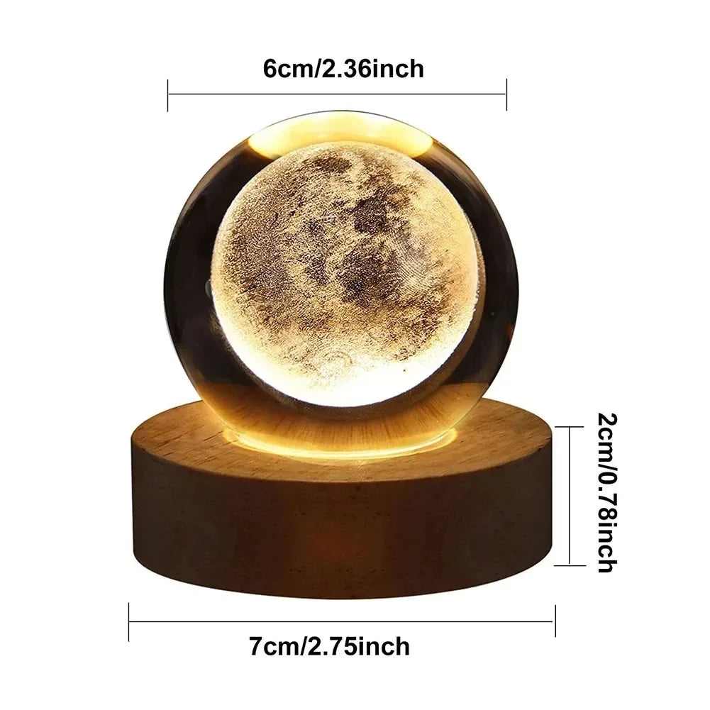 3D-Mondlampe