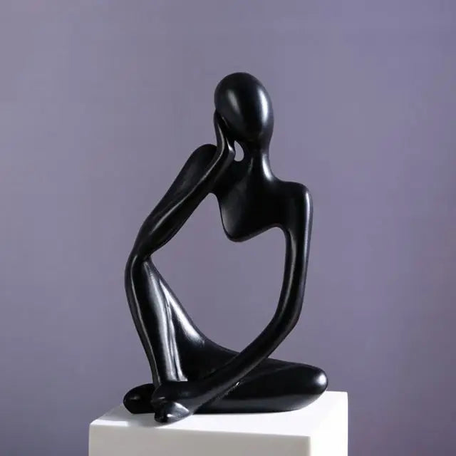 Abstrakte nordische Skulptur