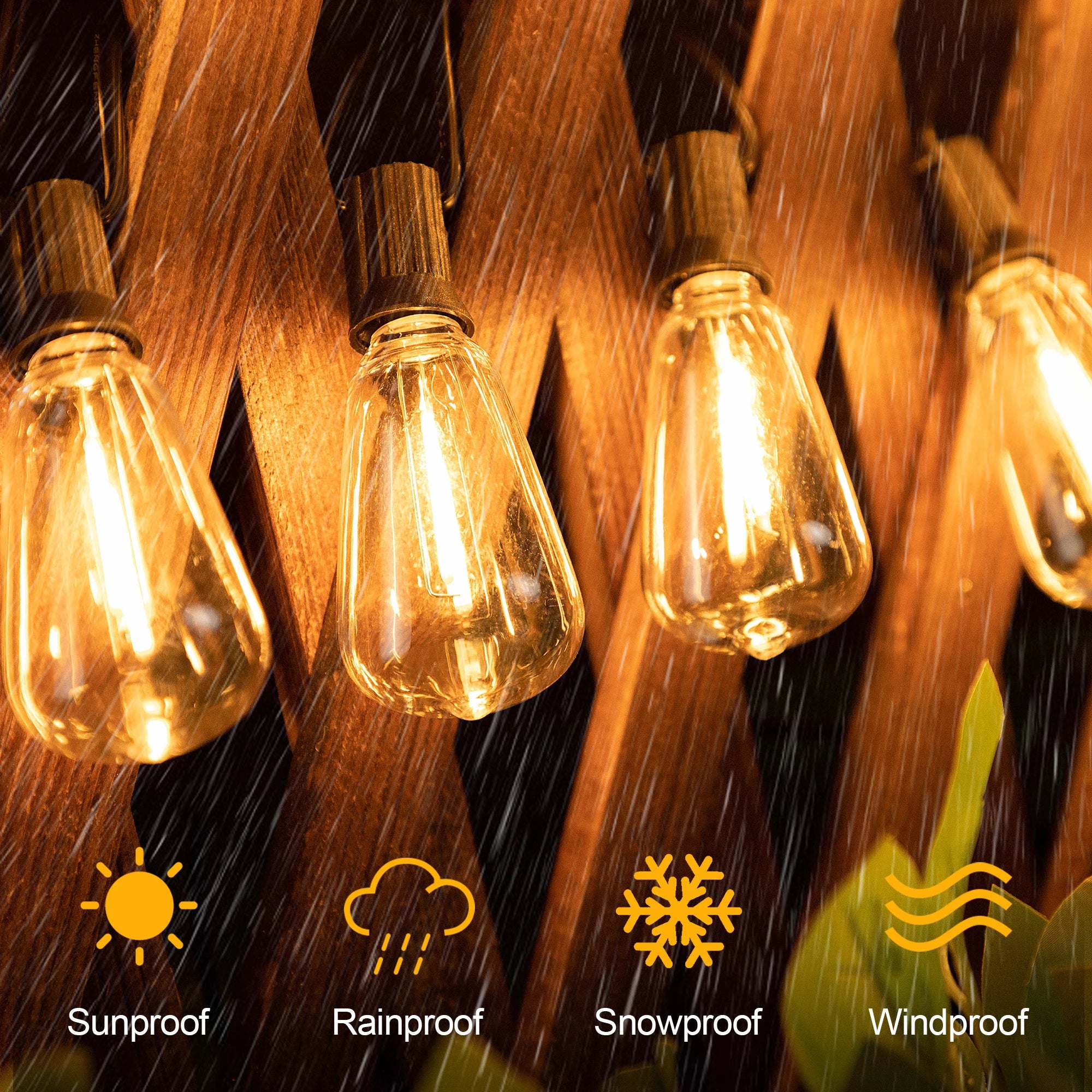 Outdoor LED String Lights Wasserdicht