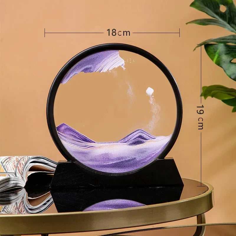 Bewegliche Sanduhr