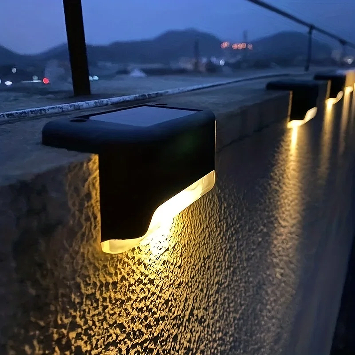 Solar LED Stufenleuchte - Wasserdicht & Outdoor | 1 Packung kaufen, 2 bekommen