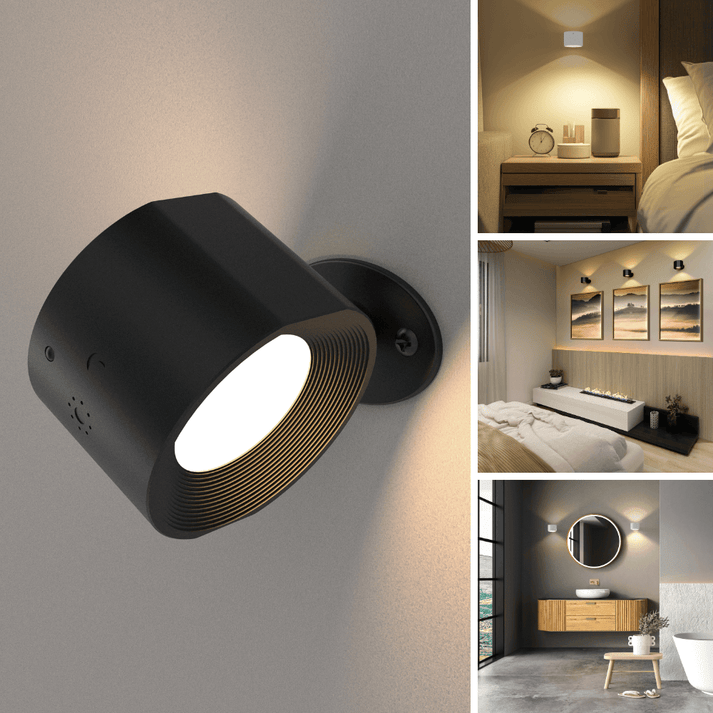 Kabellose LED-Wandleuchte