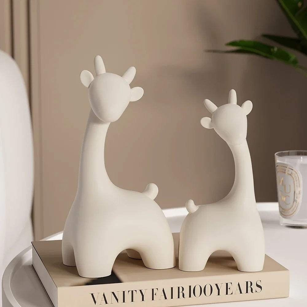 Hirsch Ornament Skulptur