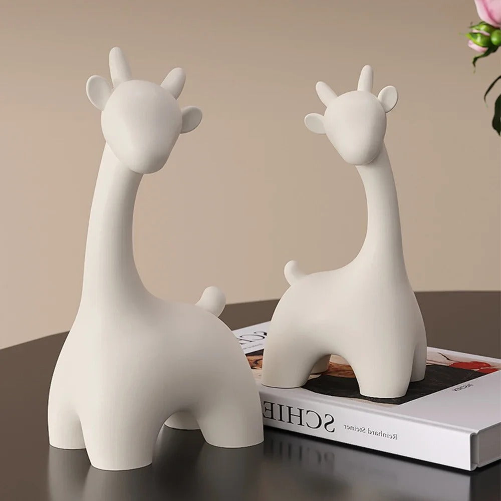 Hirsch Ornament Skulptur