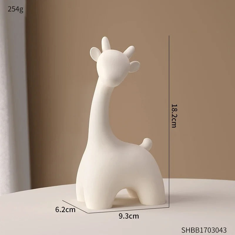 Hirsch Ornament Skulptur