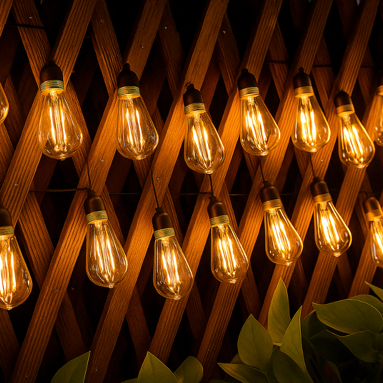 Waterdichte LED-lichtsnoer voor buiten