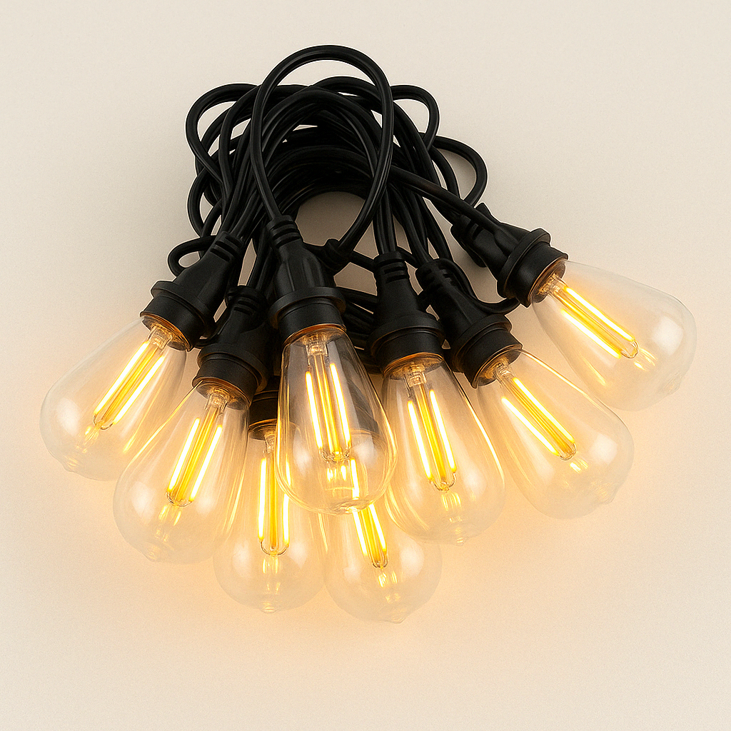 Waterdichte LED-lichtsnoer voor buiten