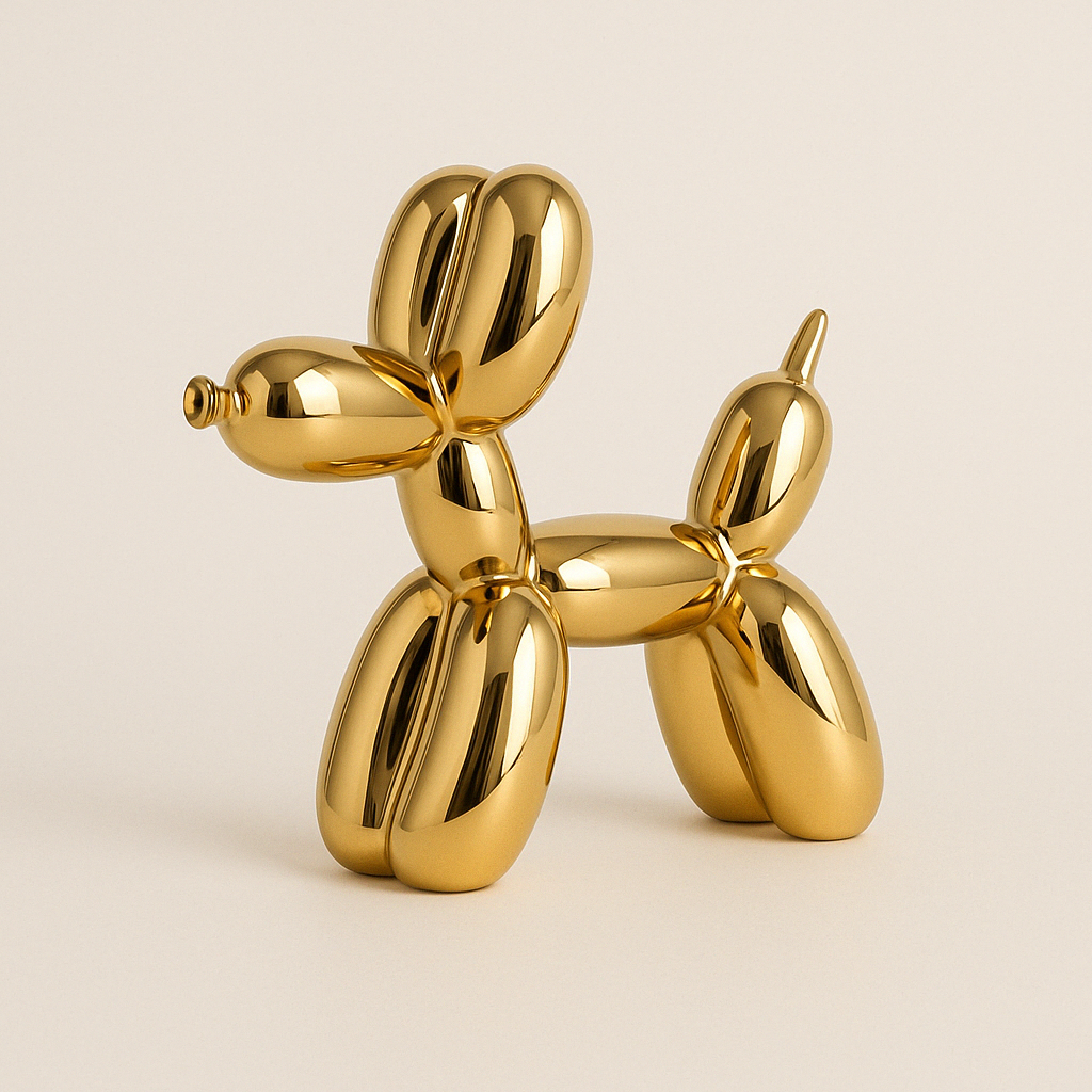 Mini keramische ballonhond 