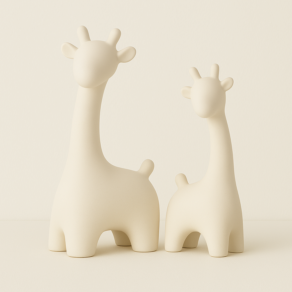Herten ornament sculptuur