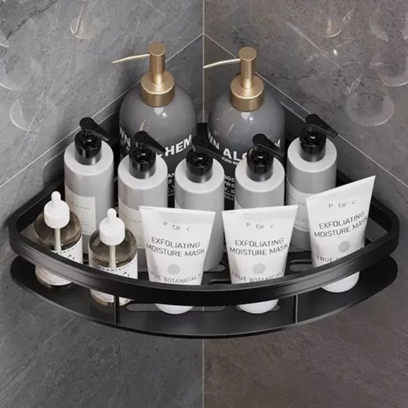 Minimalistische badkamerorganizer