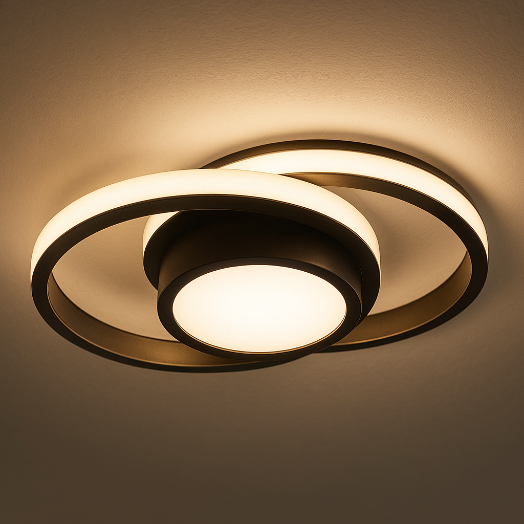 LED plafondlamp acryl rond 27cm