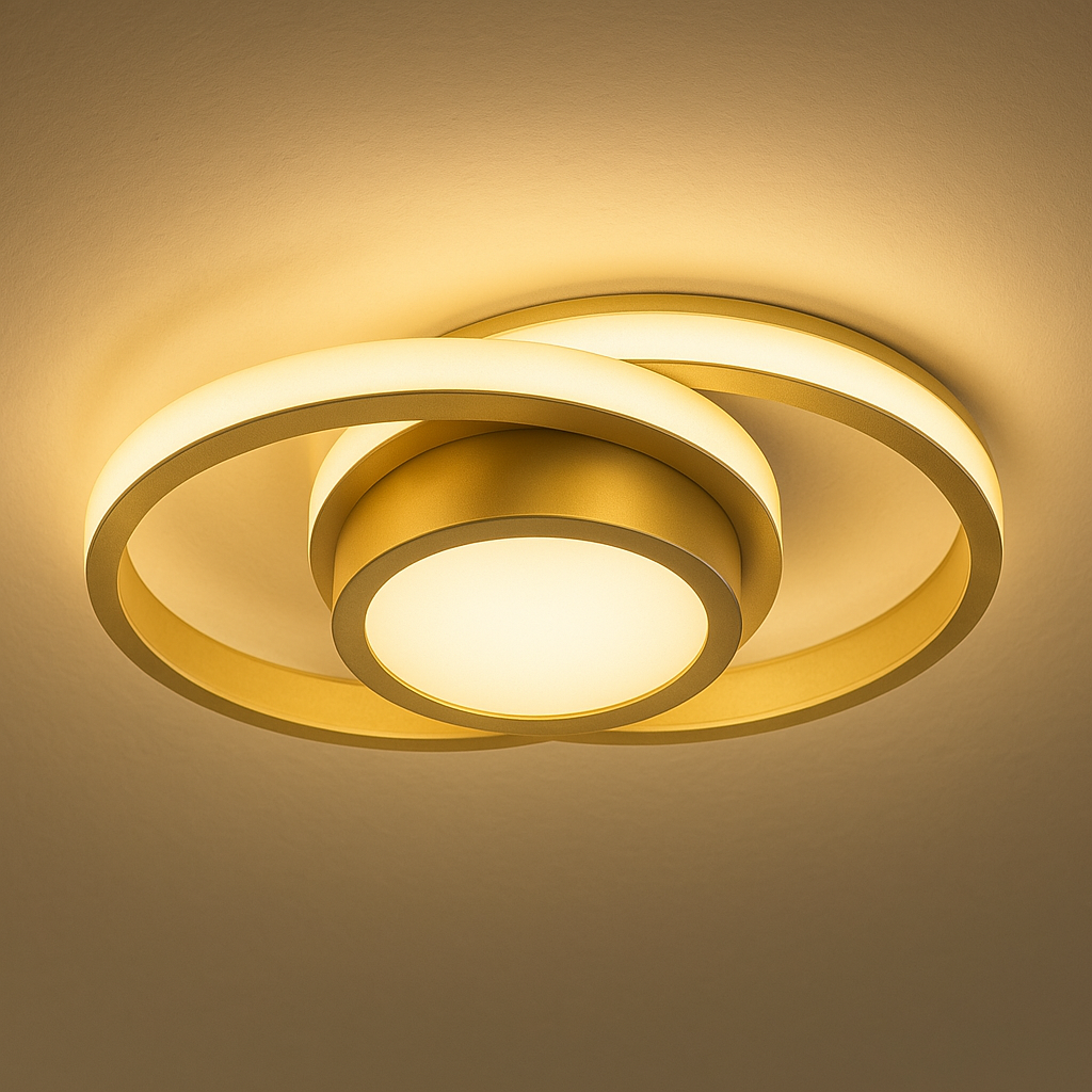 LED plafondlamp acryl rond 27cm