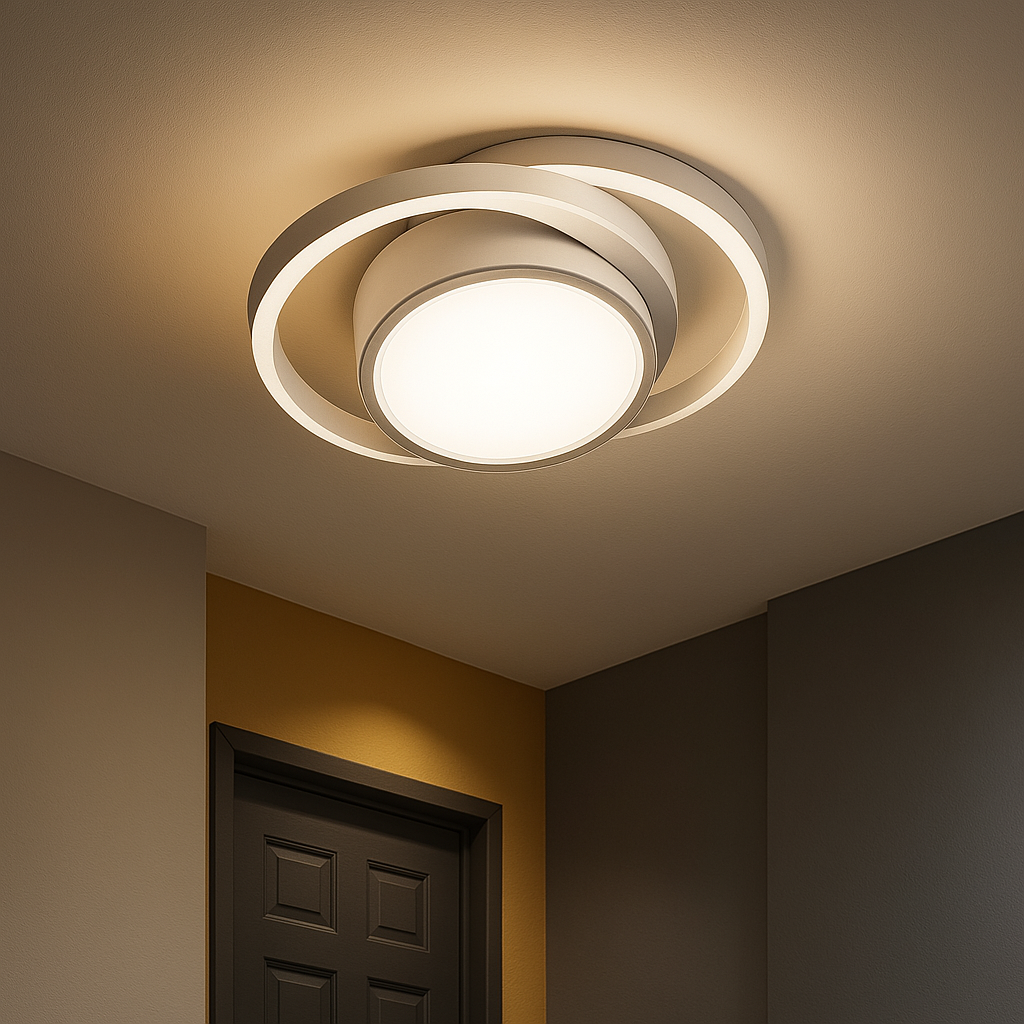 LED plafondlamp acryl rond 27cm