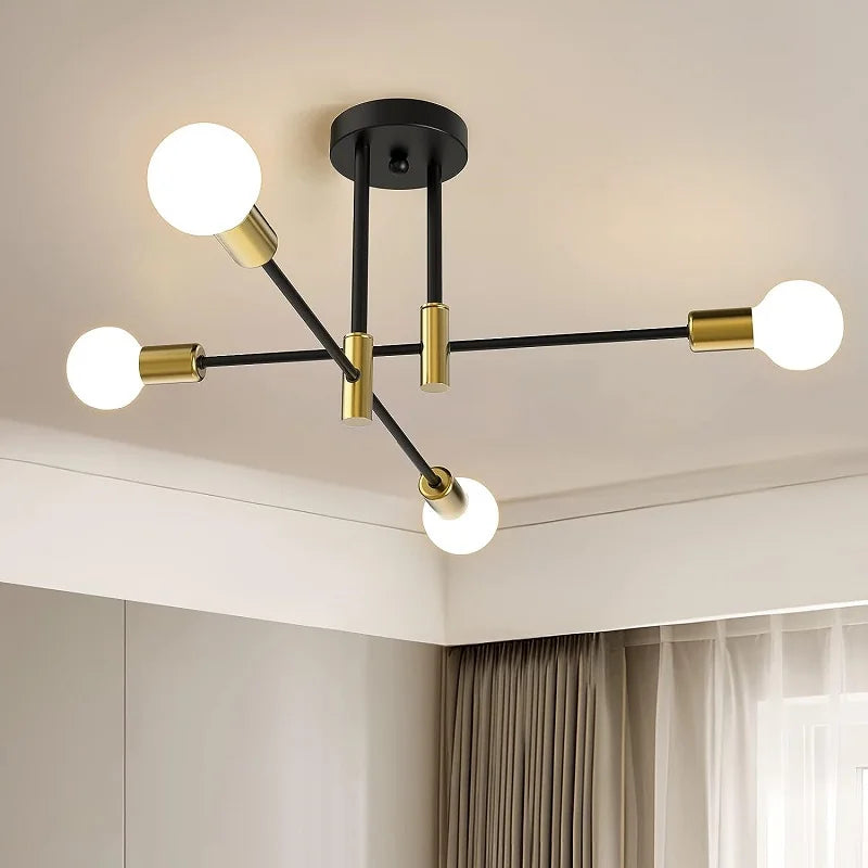 LED-plafondlamp in spinvorm 19 cm