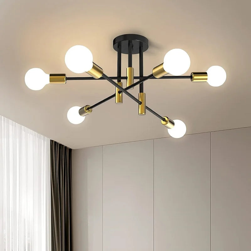 LED-plafondlamp in spinvorm 19 cm